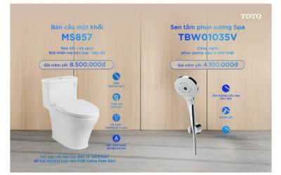TOTO RA MẮT SẢN PHẨM MỚI BÁT SEN CẦM TAY – KHẲNG ĐỊNH “CHẤT LƯỢNG NHẬT BẢN TRONG TẦM TAY”